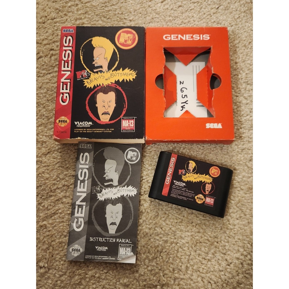 MTV's Beavis and Butt-Head (Sega Genesis, 1994)